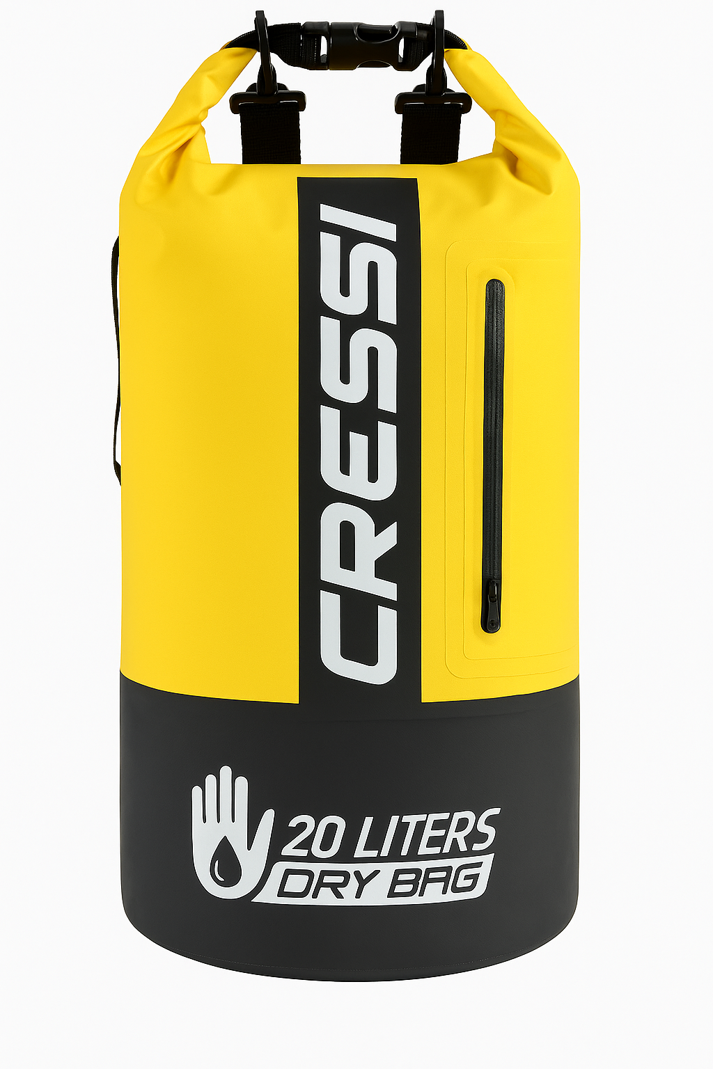 Cressi Premium Dry Bag – 20L Waterproof Backpack for Diving & Water Sports