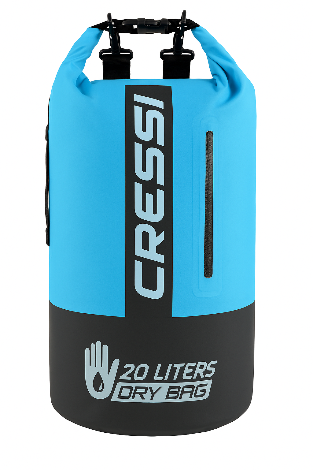 Cressi Premium Dry Bag – 20L Waterproof Backpack for Diving & Water Sports