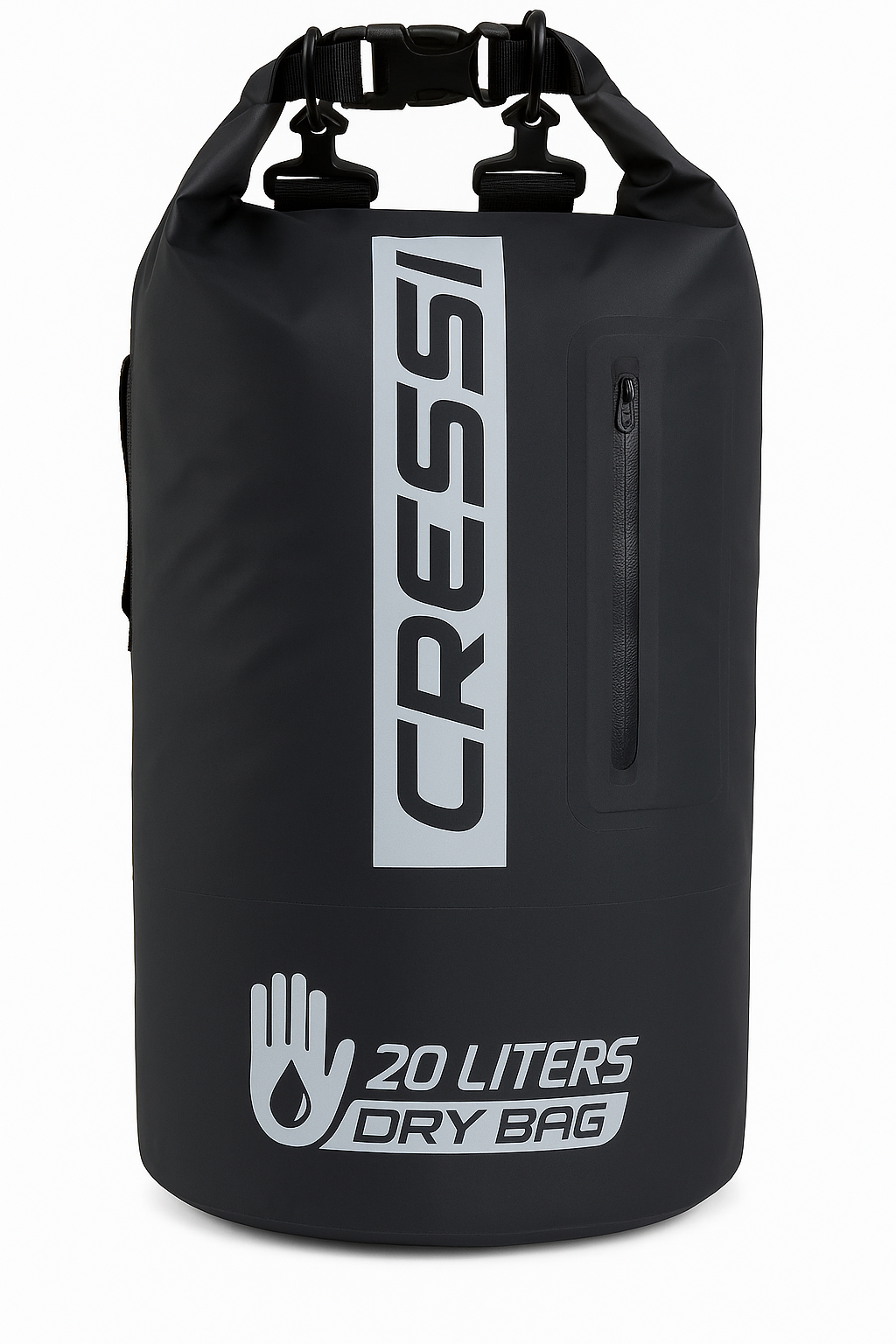 Cressi Premium Dry Bag – 20L Waterproof Backpack for Diving & Water Sports