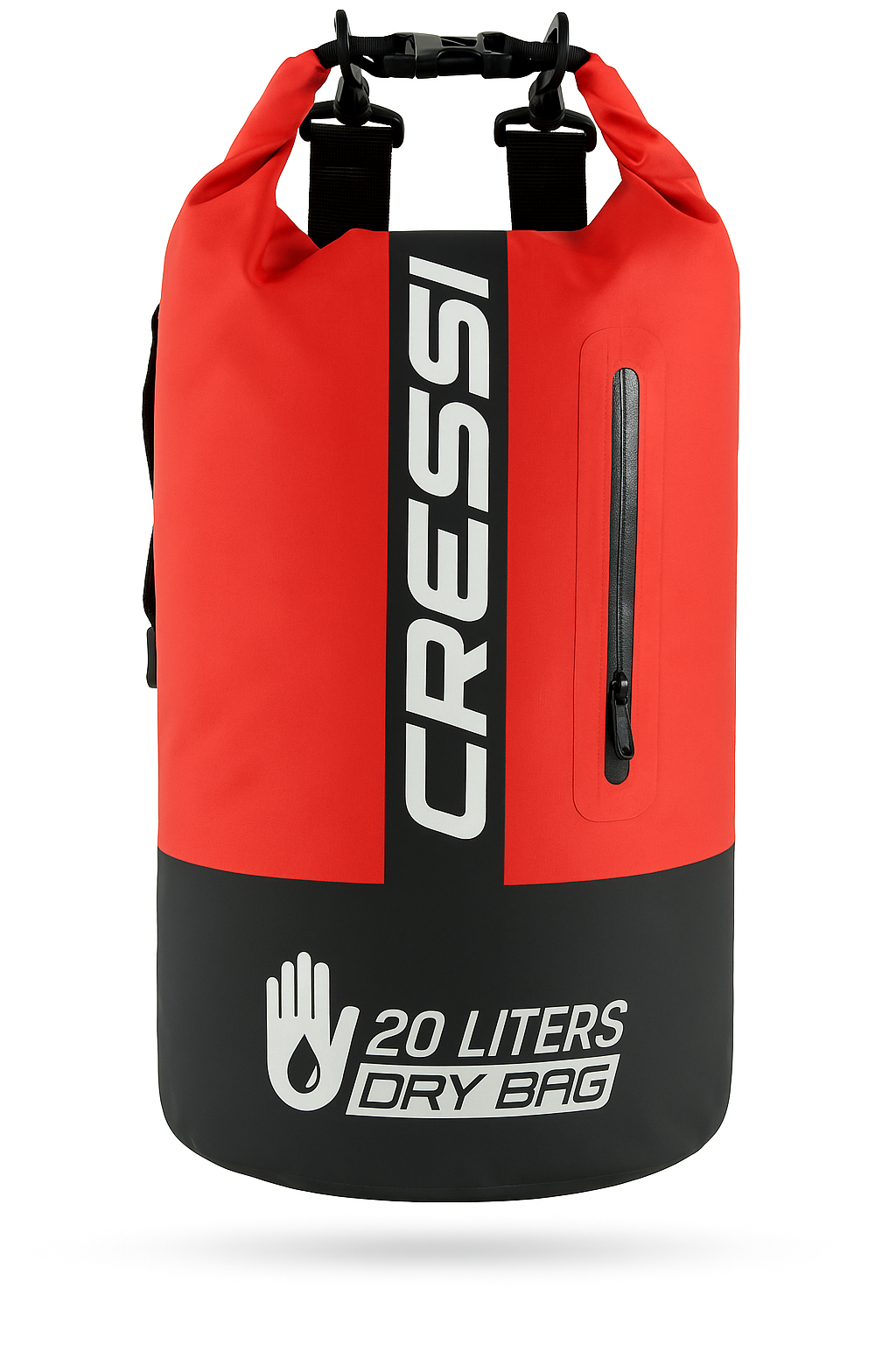 Cressi Premium Dry Bag – 20L Waterproof Backpack for Diving & Water Sports