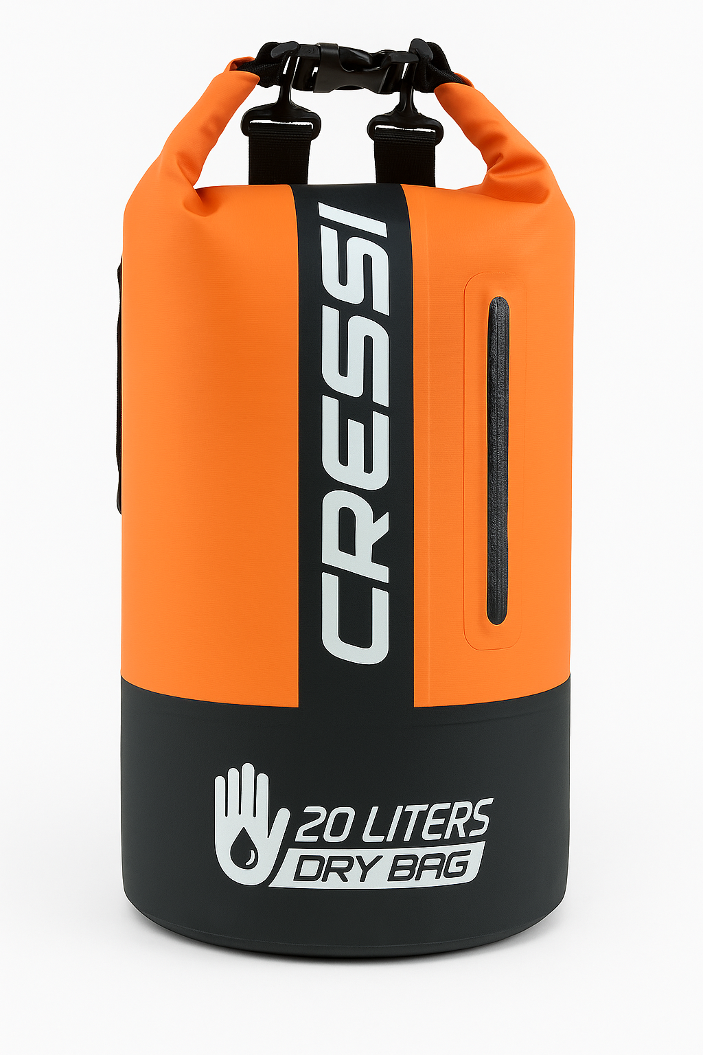Cressi Premium Dry Bag – 20L Waterproof Backpack for Diving & Water Sports