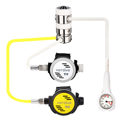 HotDive ST2G – High-Performance Regulator Set for Scuba Diving