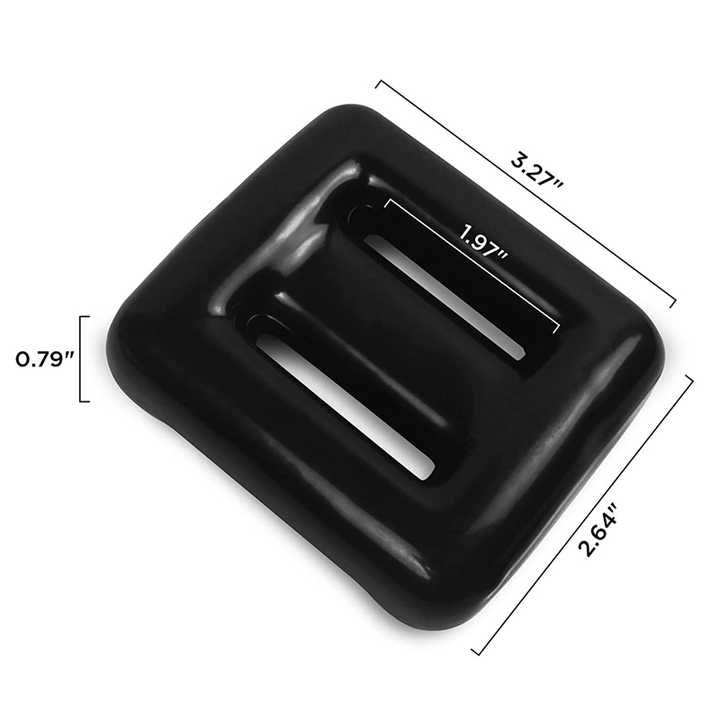 HotDive Diving Lead Weights – 1kg PVC Coated Scuba Weights