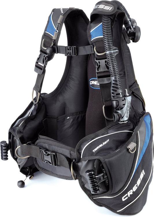 Cressi Travelight BCD – Gilet Stabilisateur de Voyage Ultra-Léger