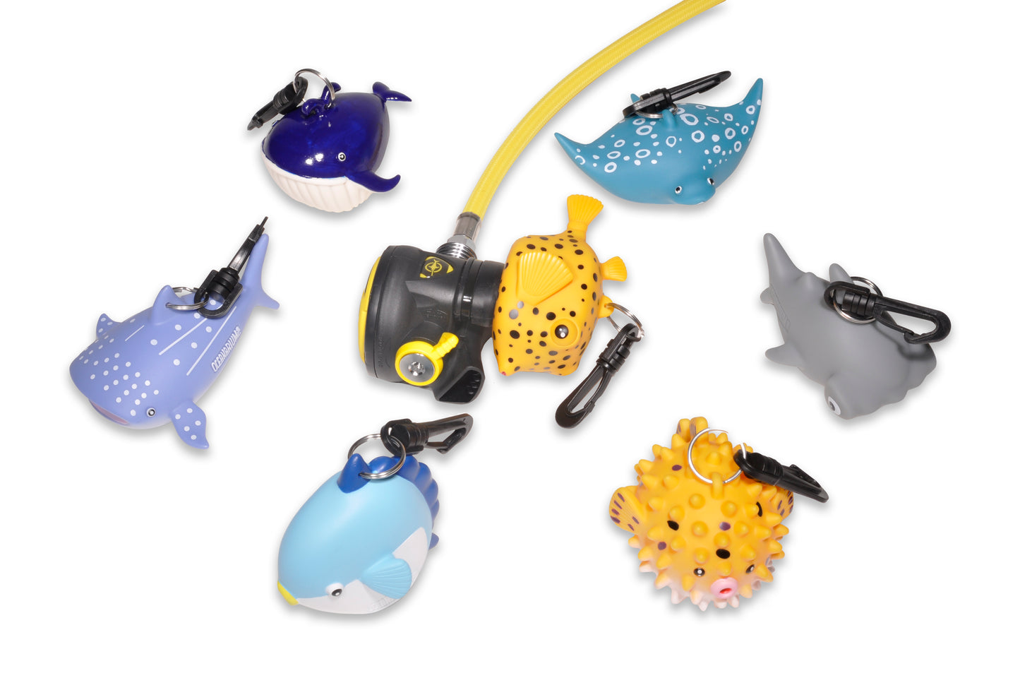 Best Divers – Porte-Octopus en Silicone en Forme de Poisson