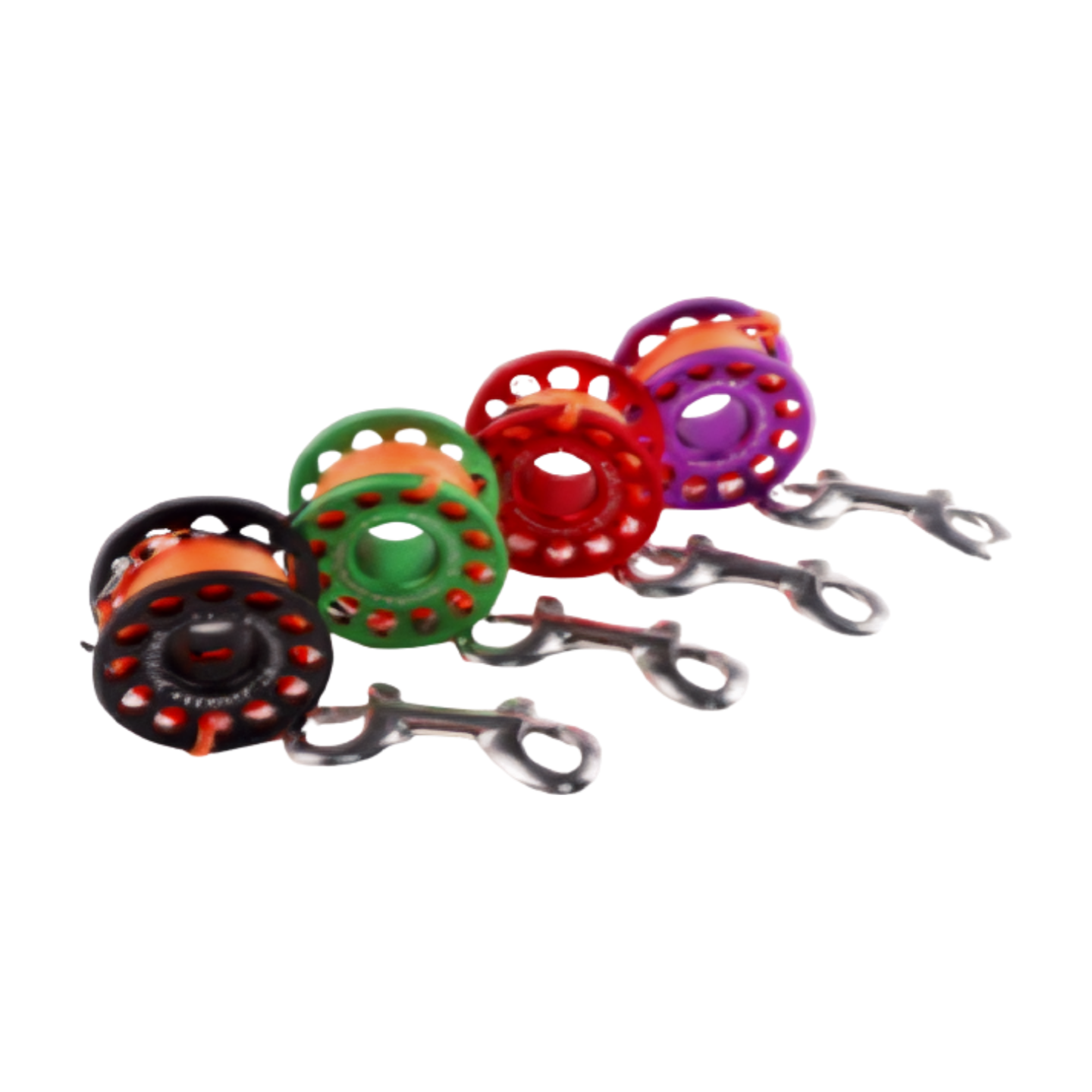 HotDive – Aluminum Scuba Reel with Double Carabiner
