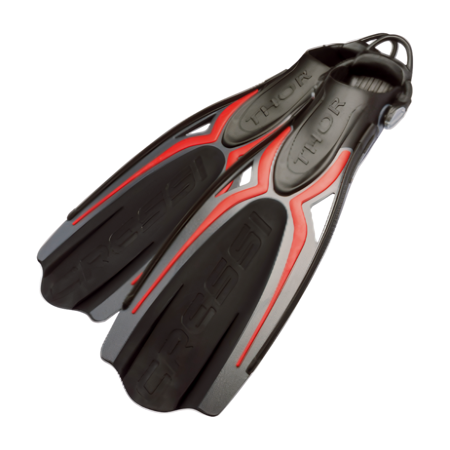 Cressi – Palmes Thor EBS avec Design Ergonomique et Propulsion Optimisée