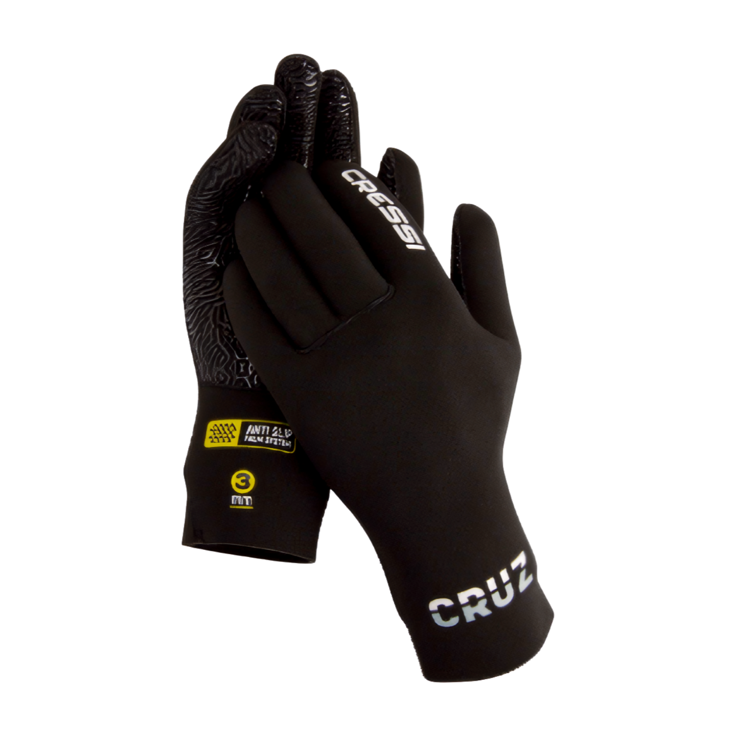 Cressi – Gants de Plongée Cruz 3 mm avec Ultra Grip