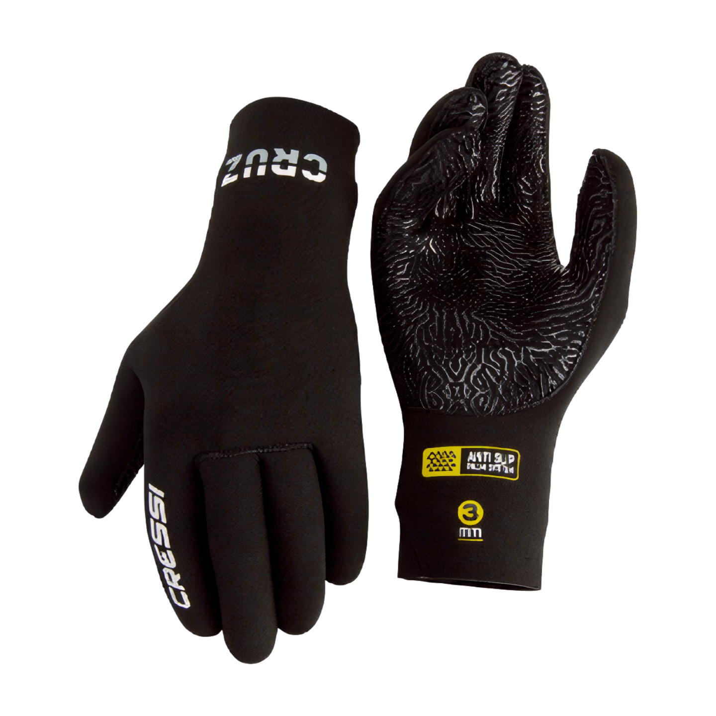 Cressi – Gants de Plongée Cruz 3 mm avec Ultra Grip