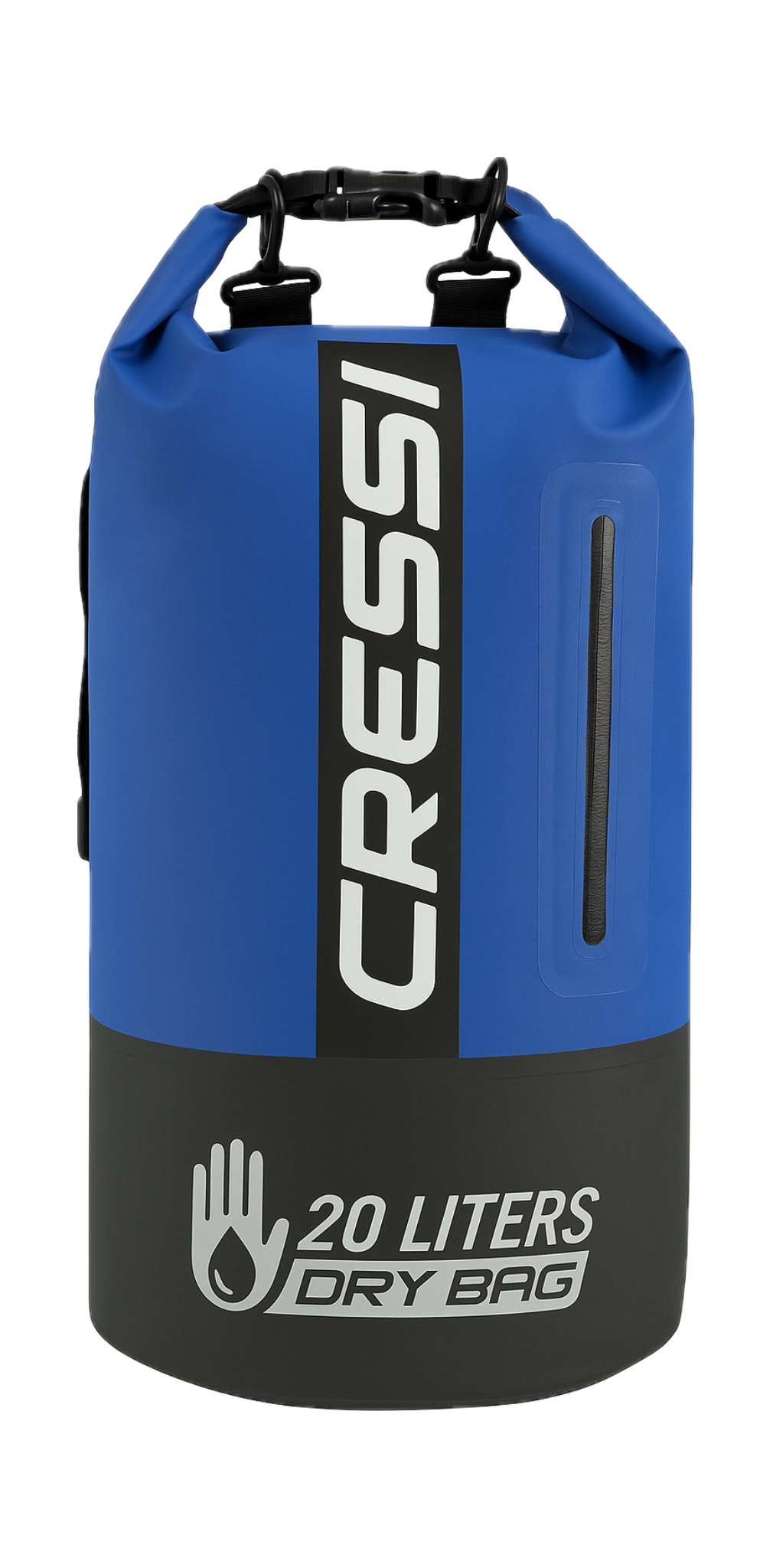 Cressi Premium Dry Bag – 20L Waterproof Backpack for Diving & Water Sports