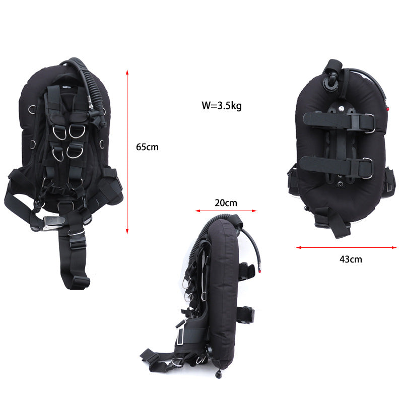 HotDive Wing BC Travel – Lightweight Donut BCD with Soft Harness