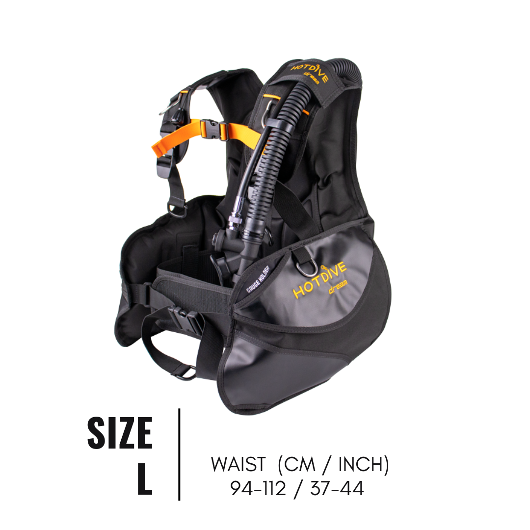 HotDive Dream BCD – Heavy-Duty 840D Buoyancy Control Device