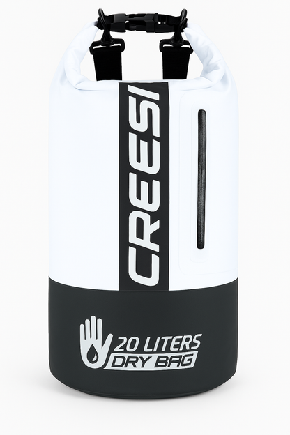 Cressi Premium Dry Bag – 20L Waterproof Backpack for Diving &amp; Water Sports