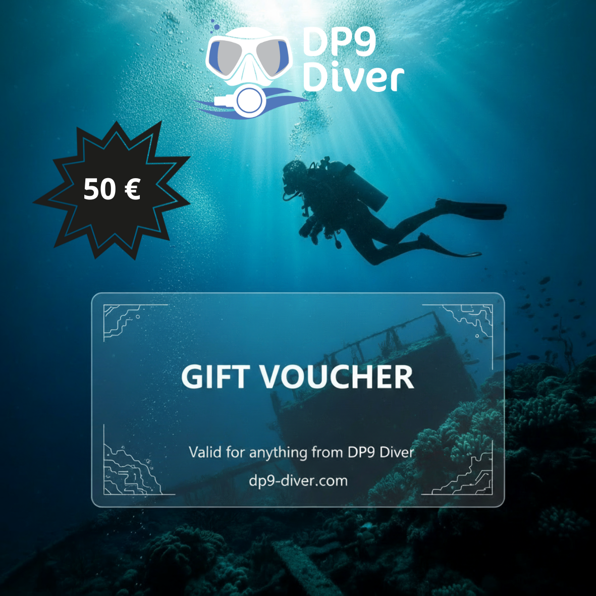 DP9 Diver - Bon Cadeau