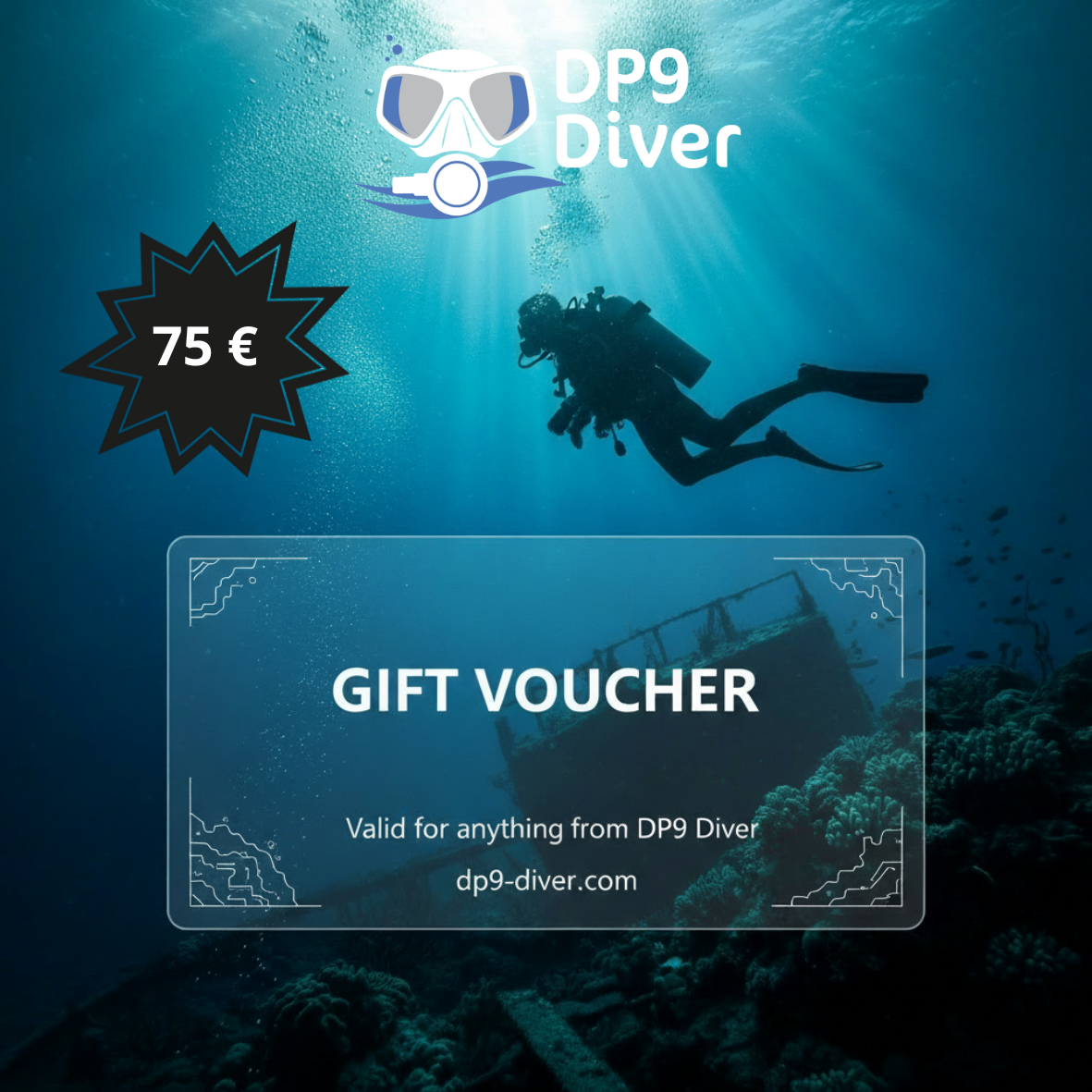 DP9 Diver - Bon Cadeau