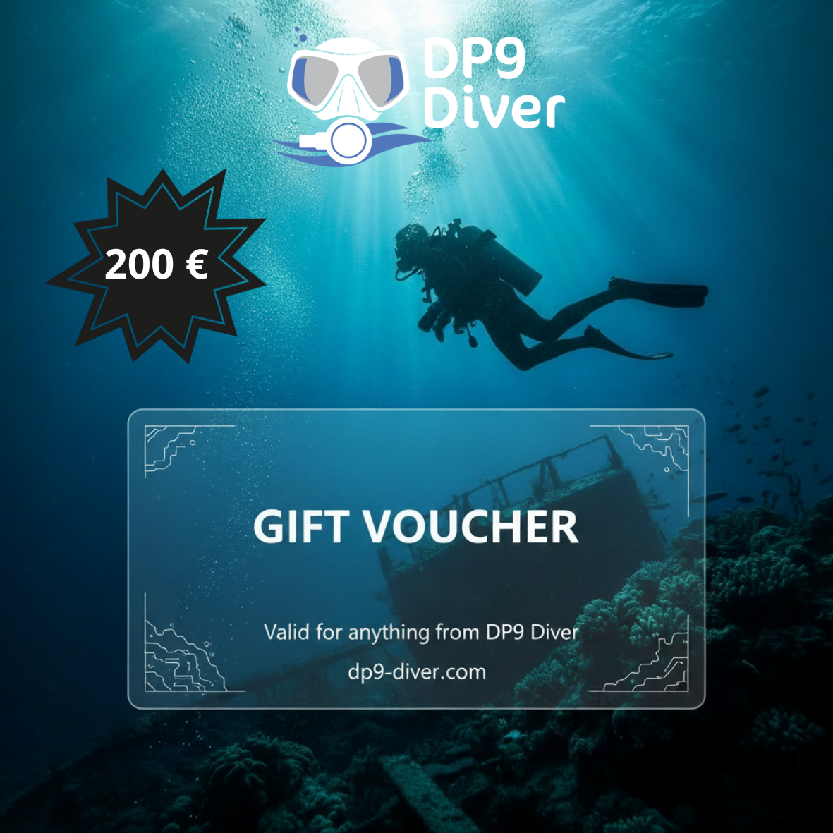 DP9 Diver - Bon Cadeau