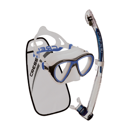 Cressi – Quantum + Itaca Ultra Dry Snorkel Combo 🤿