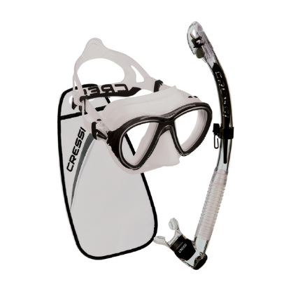 Cressi – Quantum + Itaca Ultra Dry Snorkel Combo 🤿