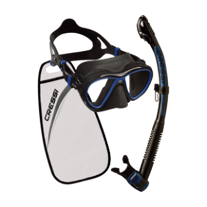 Cressi – Quantum + Itaca Ultra Dry Snorkel Combo 🤿