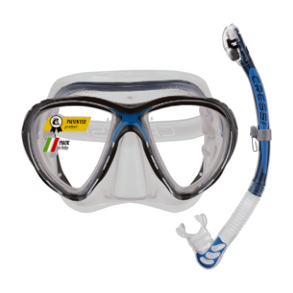 Cressi – Big Eyes Evolution + Alpha Ultra Dry Snorkel Combo 🤿