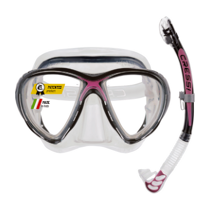 Cressi – Big Eyes Evolution + Alpha Ultra Dry Snorkel Combo 🤿