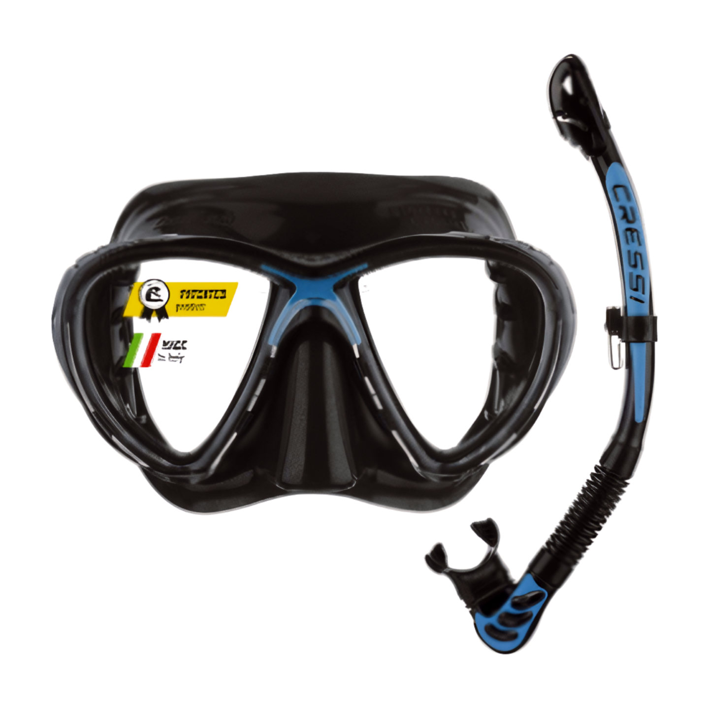 Cressi – Big Eyes Evolution + Alpha Ultra Dry Snorkel Combo 🤿