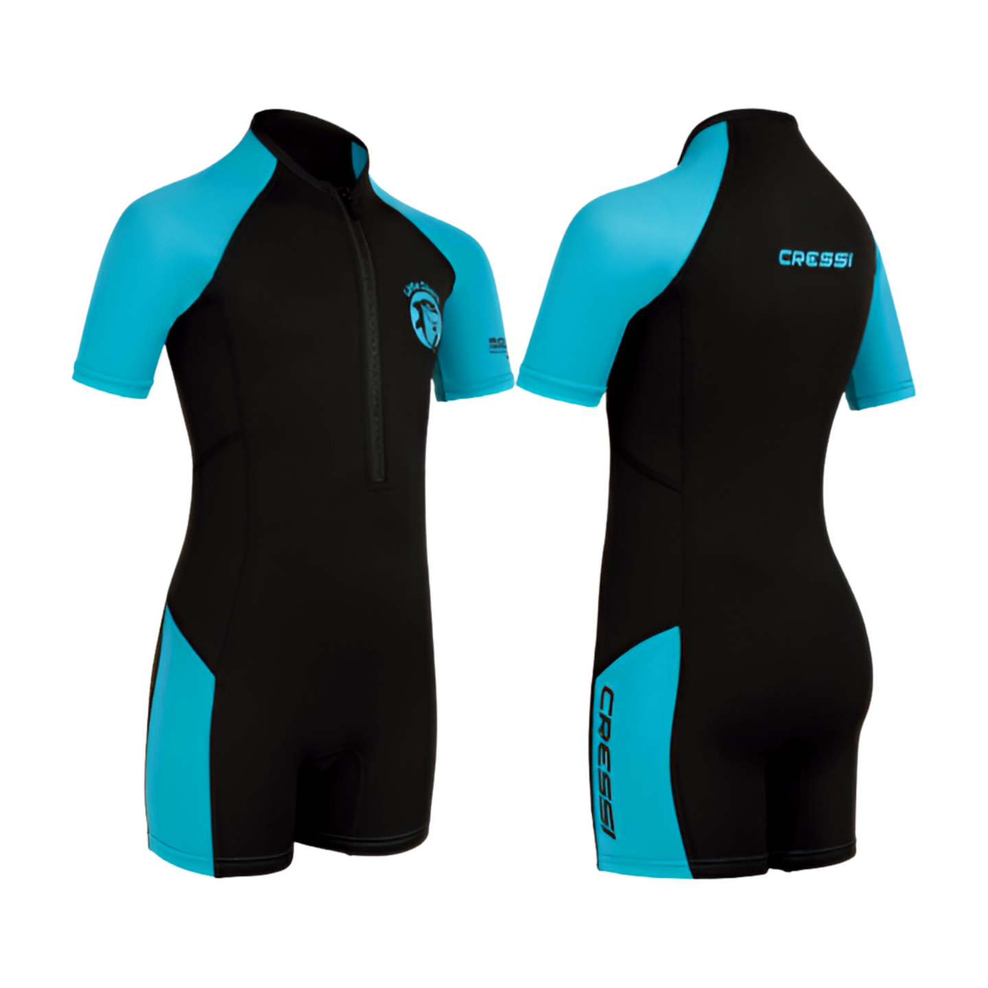 Cressi - Little Shark Shorty Junior - 2mm Neoprene Suit for Snorkeling &amp; Swimming