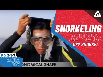 Cressi – Alpha Ultra Dry Snorkel