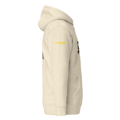DP9 Diver – Hoodie "Manta" - Logo Coral