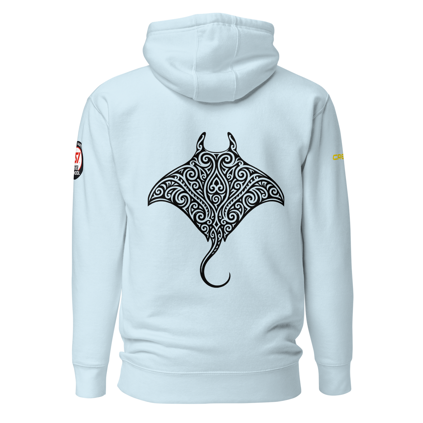 DP9 Diver – Hoodie "Manta" - Logo Coral