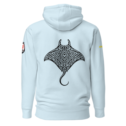 DP9 Diver – Hoodie "Manta" - Logo Coral