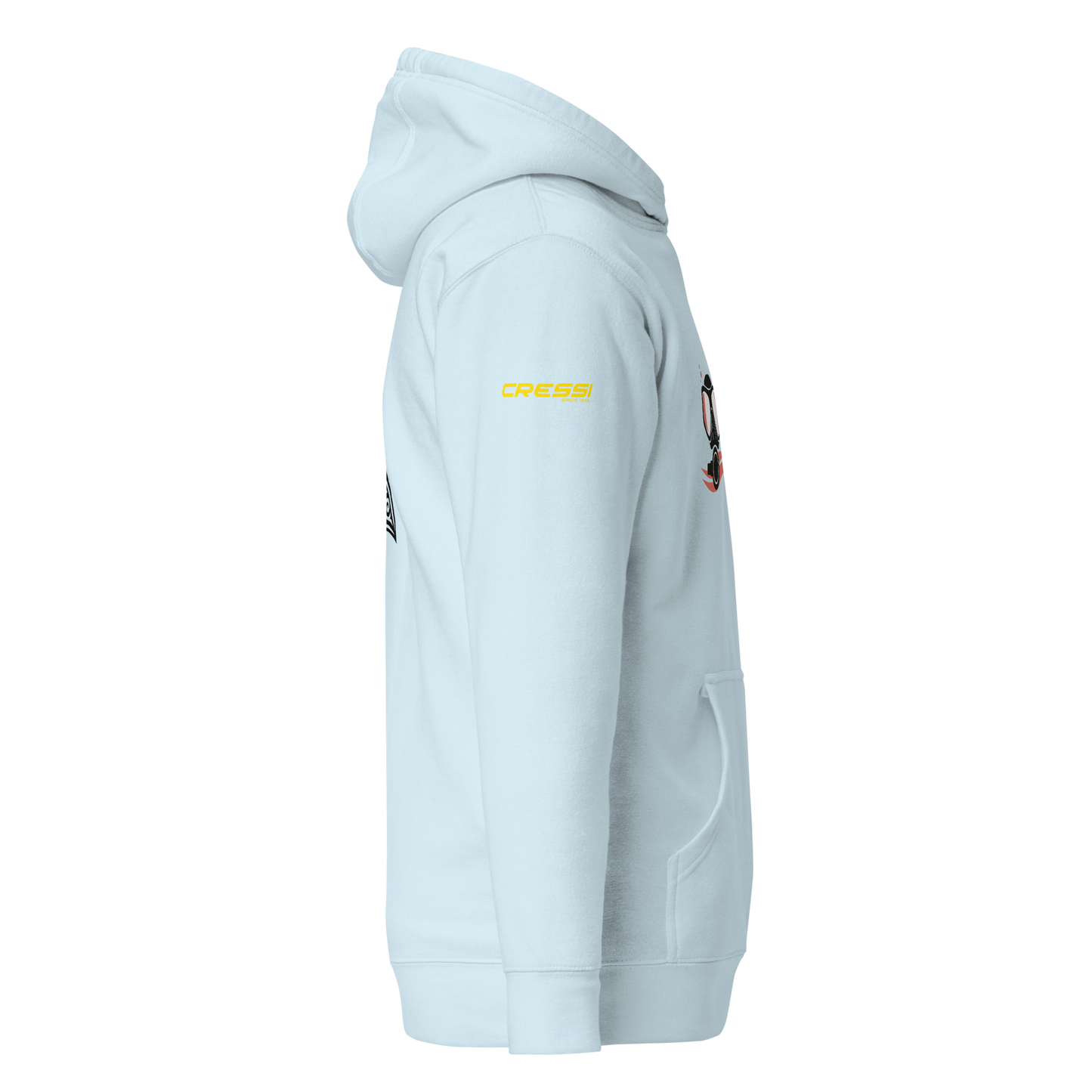 DP9 Diver – Hoodie "Manta" - Logo Coral