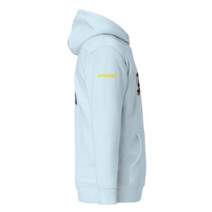 DP9 Diver – Hoodie "Manta" - Logo Coral